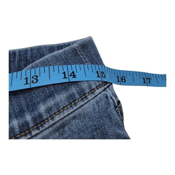 ANA A New Approach Pull On Denim Medium Wash Jeggings Size Large - Picture 7 of 10